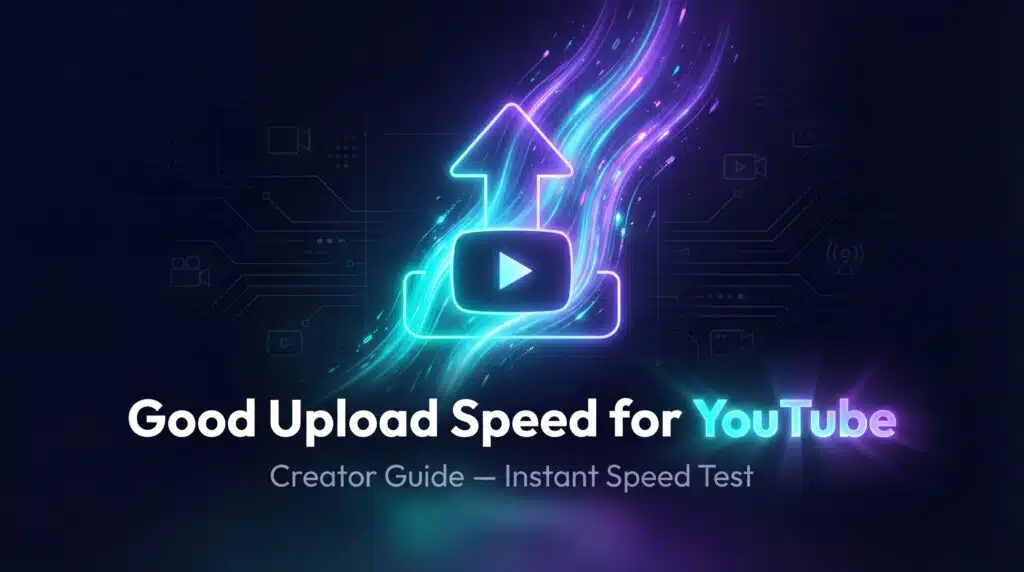Good Upload Speed for YouTube Creators