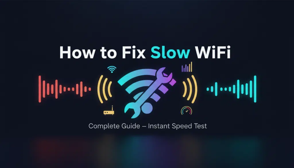 How to Fix Slow WiFi