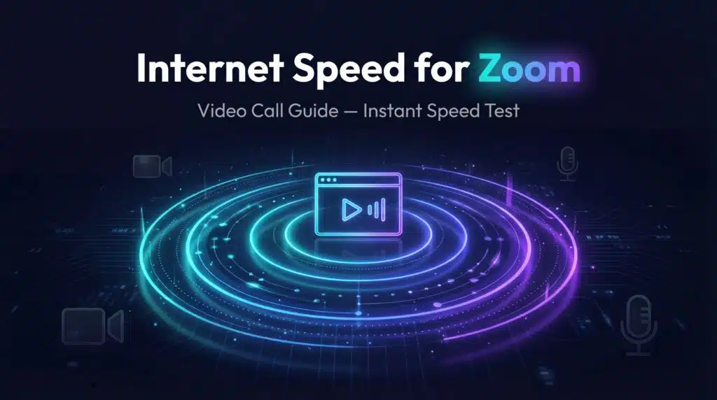 Internet Speed for Zoom Video Calls