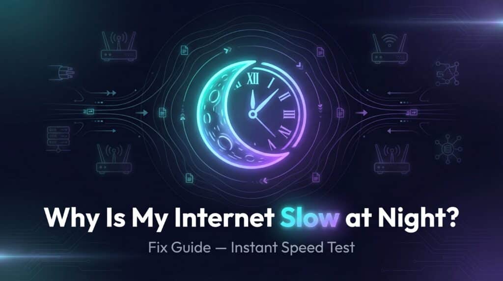 Why Is My Internet Slow at Night