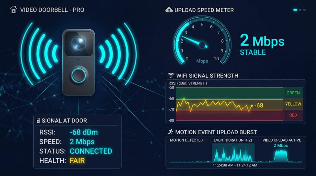 Internet Speed for Ring Doorbell and Smart Doorbells