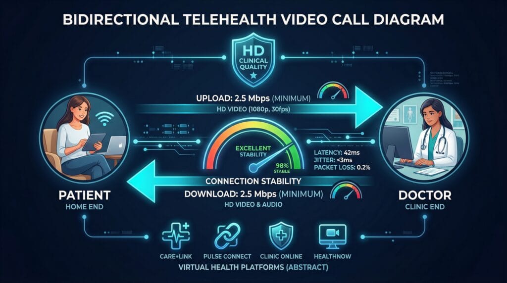 Internet Speed for Telemedicine What Doctors and Patients Need