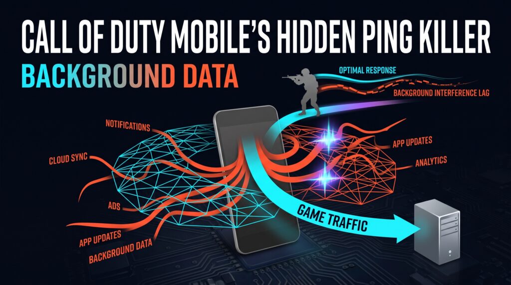Call of Duty Mobiles Hidden Ping Killer Background Data
