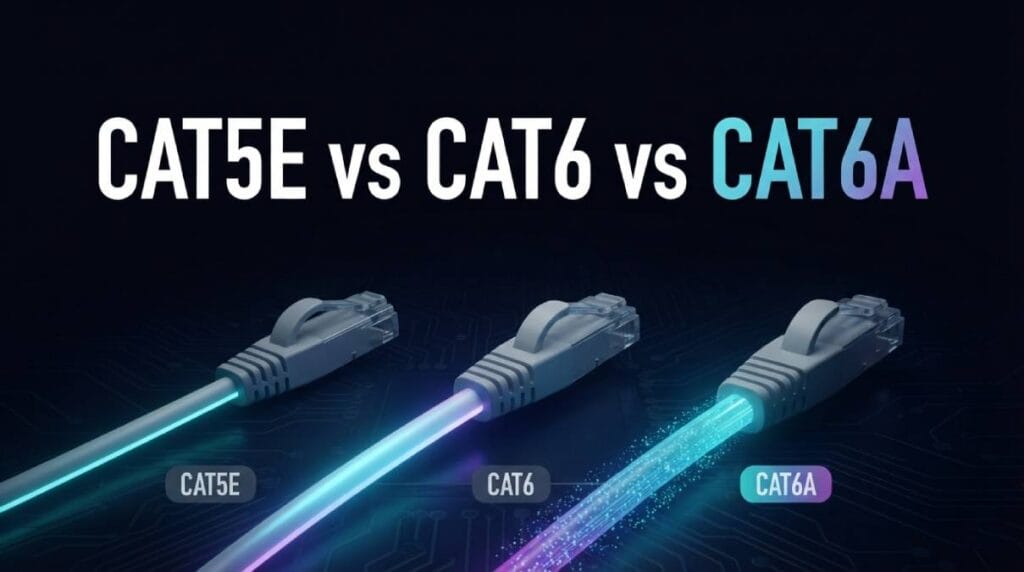 Cat5e vs Cat6 vs Cat6a Which Ethernet Cable Actually Matters