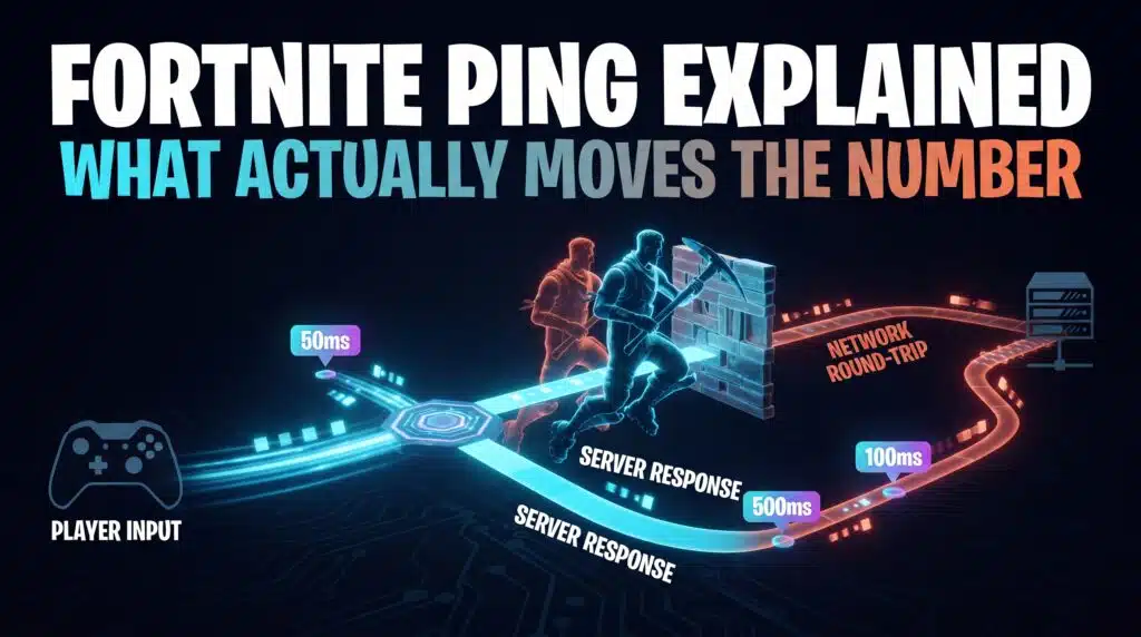 Fortnite Ping Explained What Actually Moves the Number