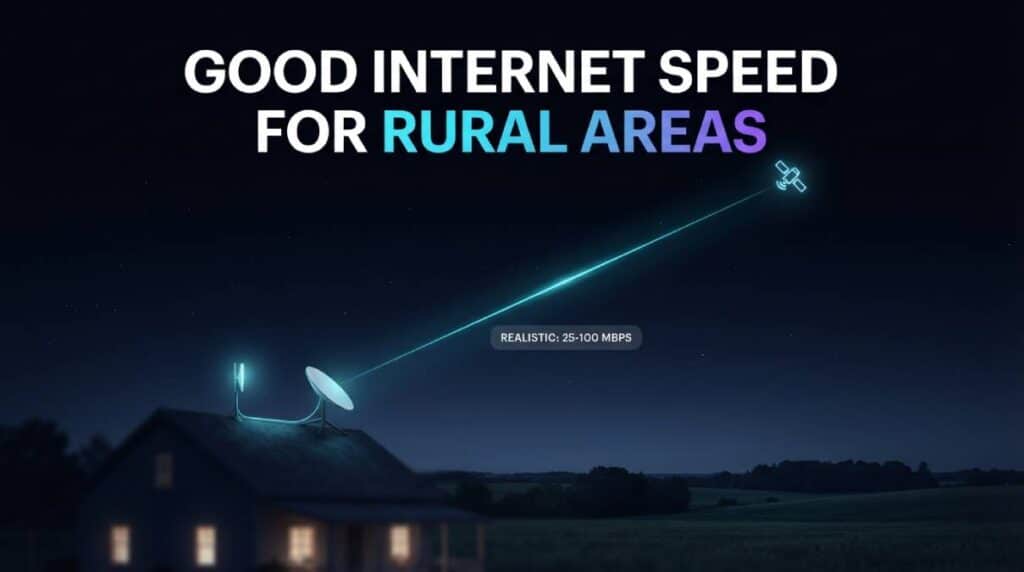 Good Internet Speed for Rural Areas Realistic Expectations