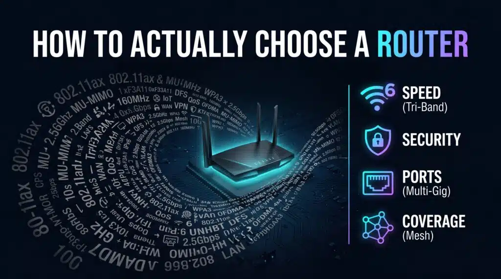 How to Actually Choose a Router Without Getting Overwhelmed