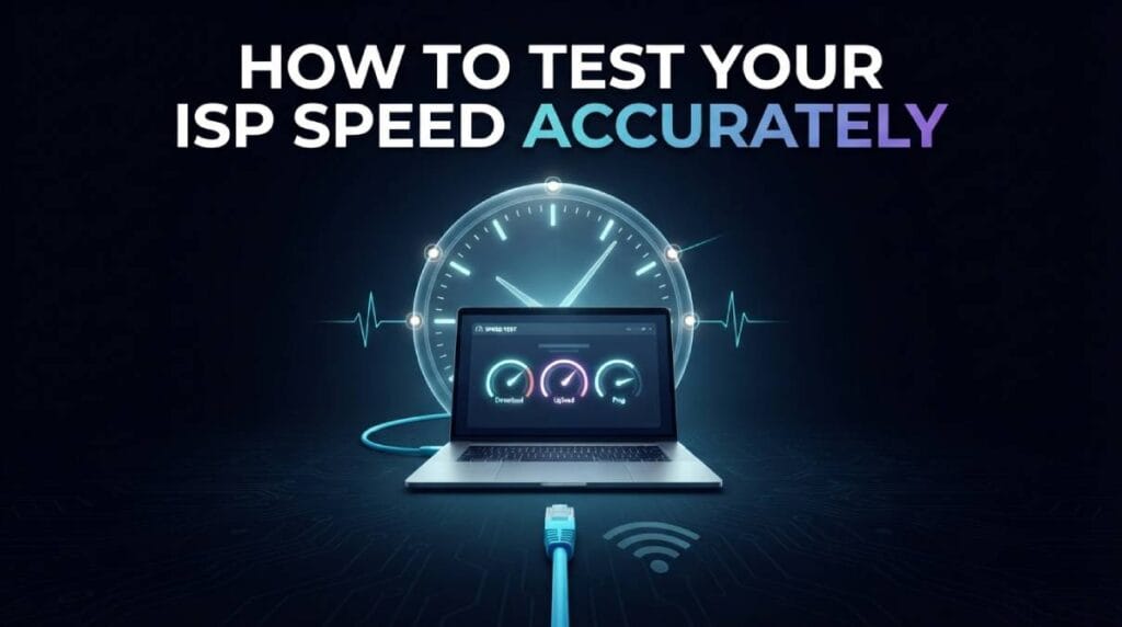 How to Test Your ISP Connection Speed Accurately