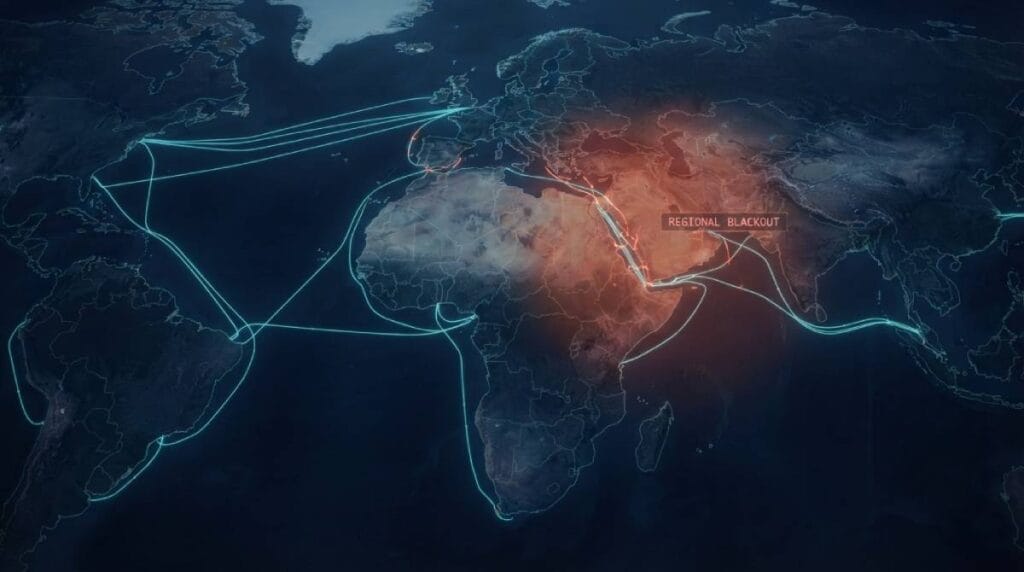The Day a Single Cable Cut Slowed Down Half a Continent