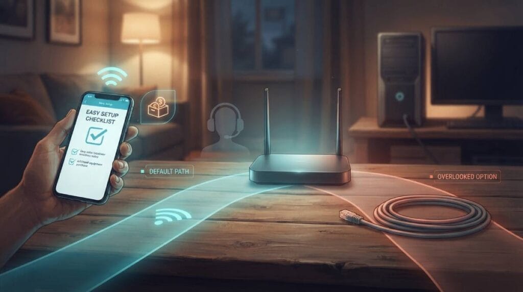 The Hidden Reason Your ISP Wants You on WiFi Not Ethernet