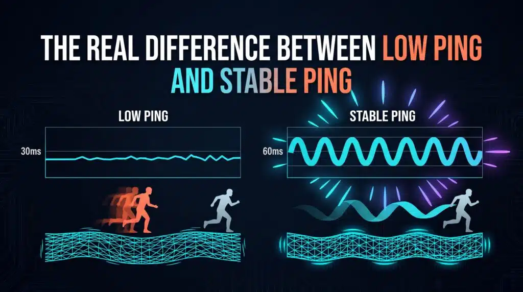 The Real Difference Between Low Ping and Stable Ping