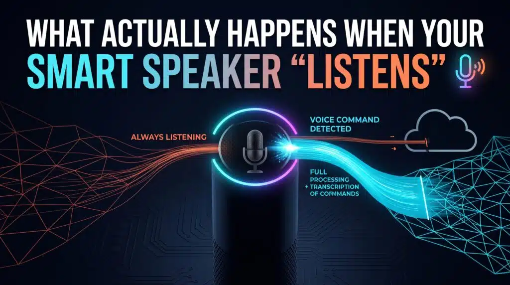What Actually Happens When Your Smart Speaker Listens