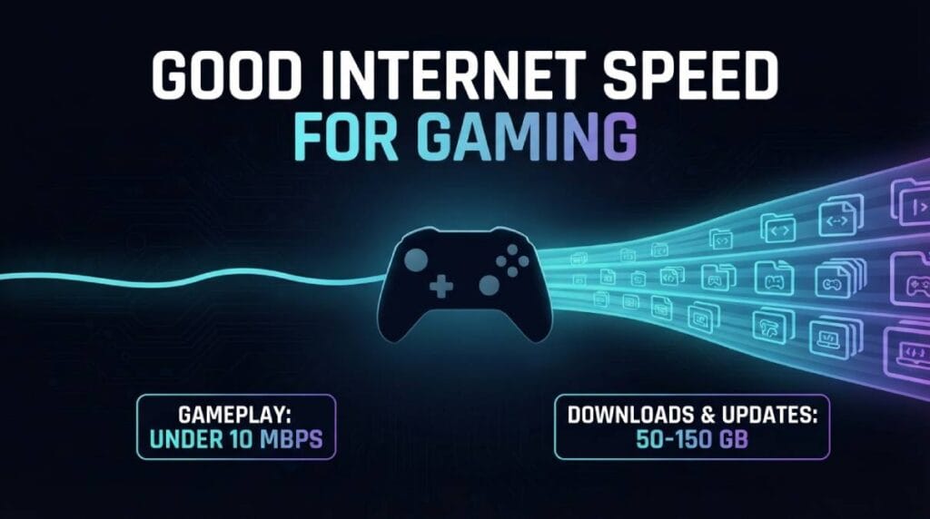 What Is Good Internet Speed for Gaming in 2026