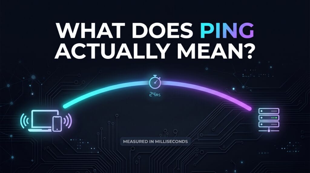 What Ping Actually Means in Plain English