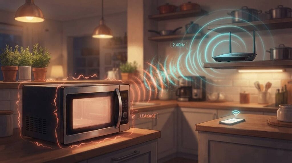 Why Microwaves and Routers Fight Over the Same Frequency