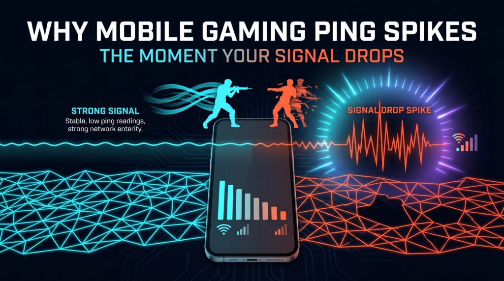 Why PUBG Mobiles Ping Spikes the Moment Your Signal Drops