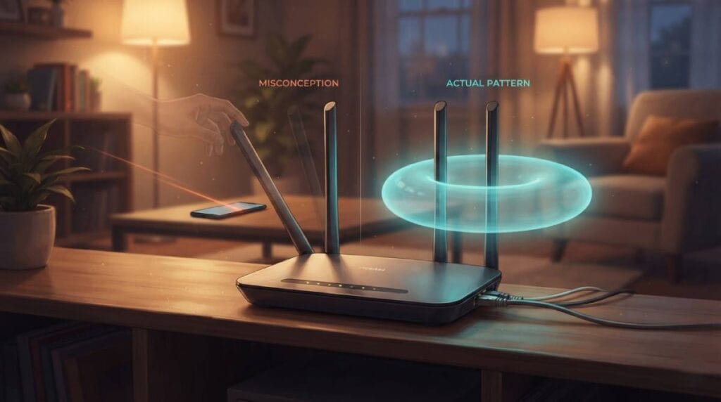 Why Pointing Your Routers Antennas at Your Devices Makes Things Worse
