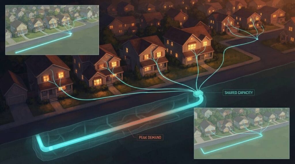 Why Your Internet Gets Slower When Everyones Home
