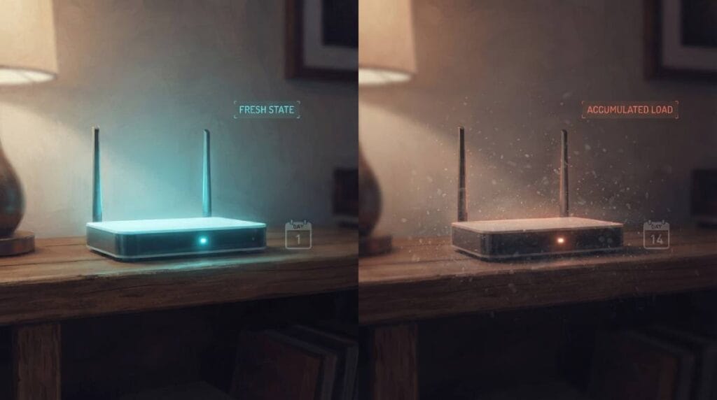 Why Your Router Gets Slower the Longer It Stays On