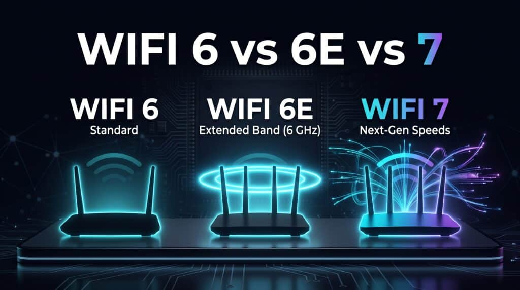 WiFi 6 vs 6E vs 7 Is the Upgrade Actually Worth It